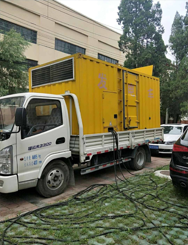 辛集发电车出租-柴油发电机组排烟系统设计要求及其考虑因素